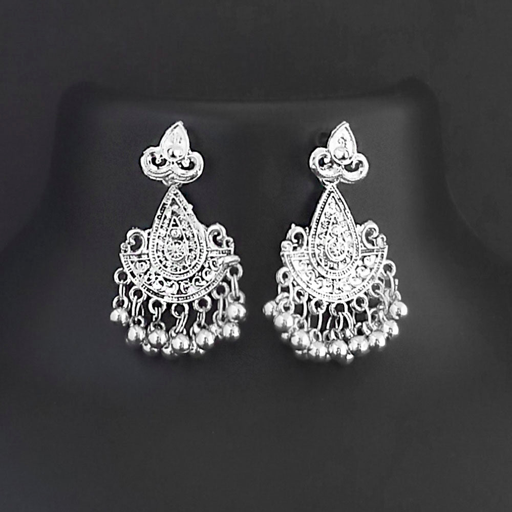 Shubh Arts Oxidised Plated Dangler Earrings