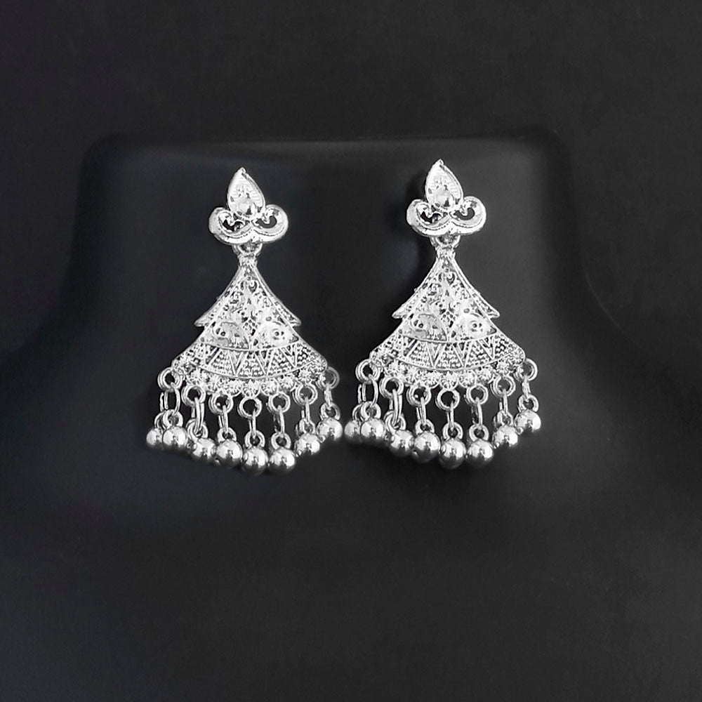 Shubh Arts Oxidised Plated Dangler Earrings