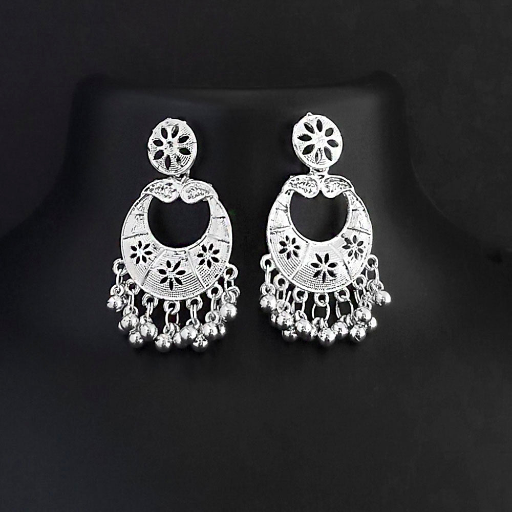 Shubh Arts Oxidised Plated Dangler Earrings