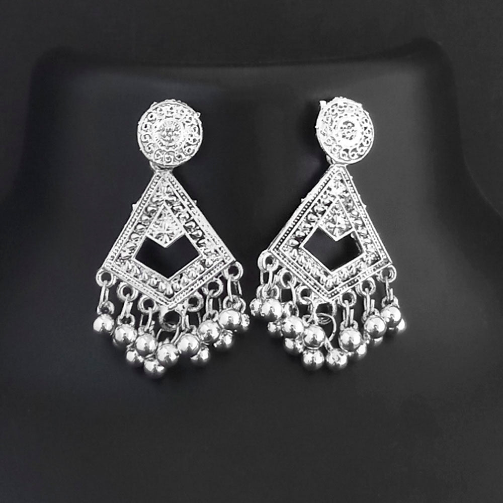 Shubh Arts Oxidised Plated Dangler Earrings