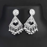 Shubh Arts Oxidised Plated Dangler Earrings