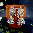 JewelJunk Brown Oxidized Plated Jhumka