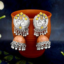 JewelJunk Brown Oxidized Plated Jhumka