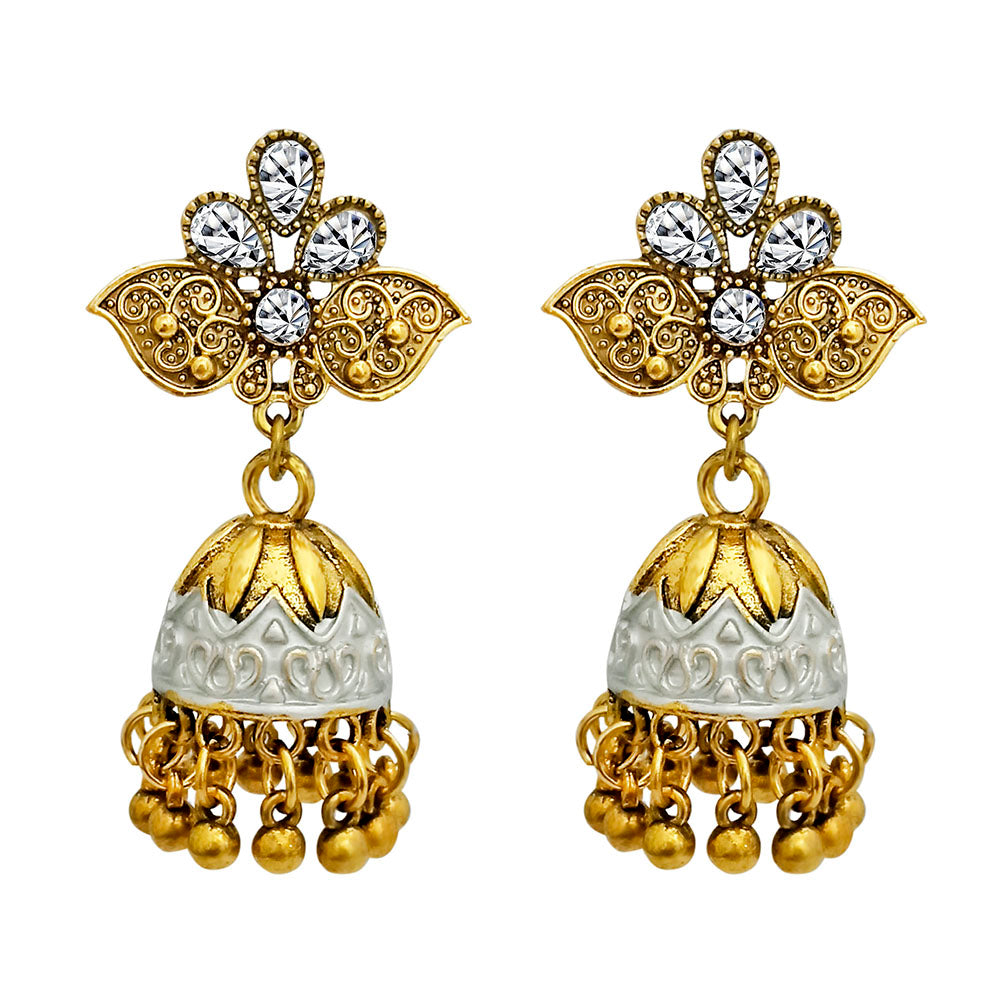 JewelJunk Gold Plated Jhumka