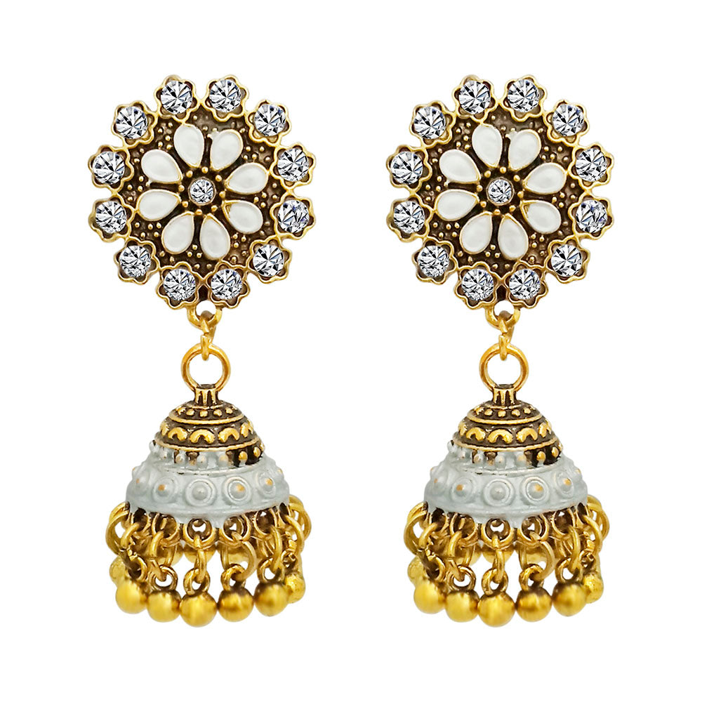 JewelJunk Gold Plated Jhumka