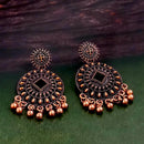 Woma Antiqe Gold Plated Dangler Earrings  - 1318249B