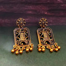 Woma Gold Plated Dangler Earrings  - 1318257A