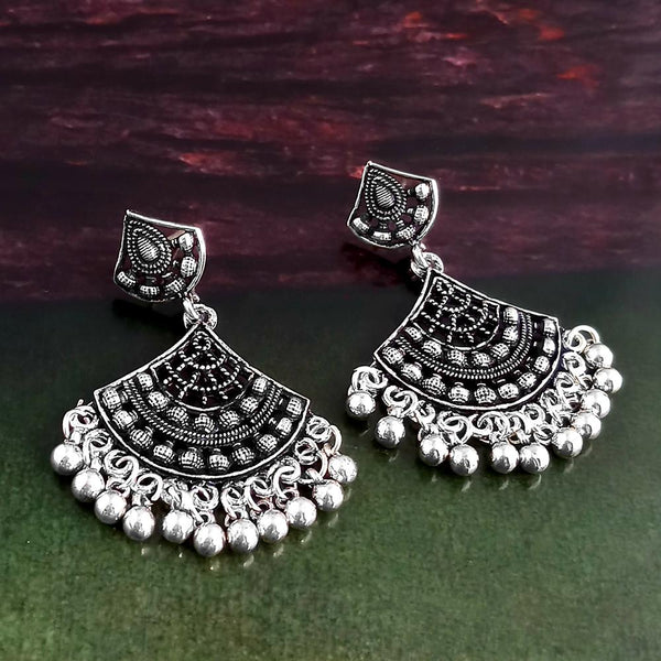 Woma Silver Plated Dangler Earrings  - 1318267