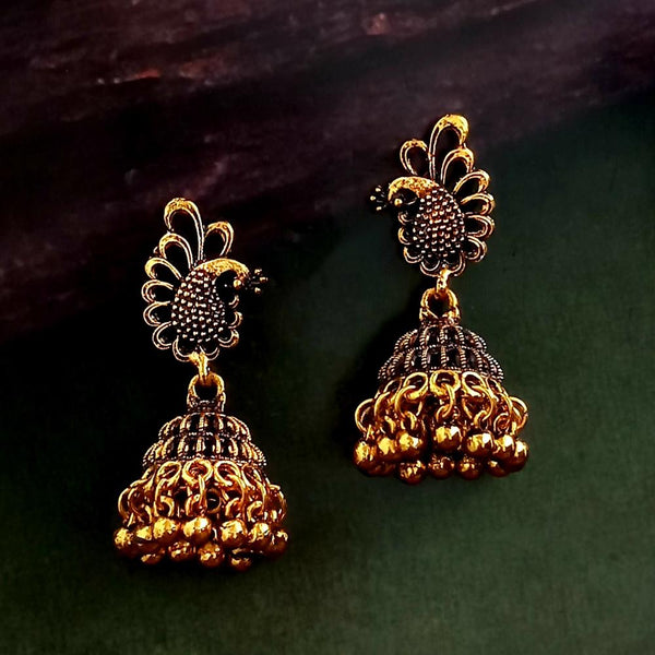 Woma Gold Plated Dangler Earrings  - 1318270A