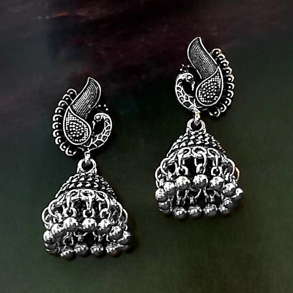 Woma Silver Plated Dangler Earrings  - 1318273