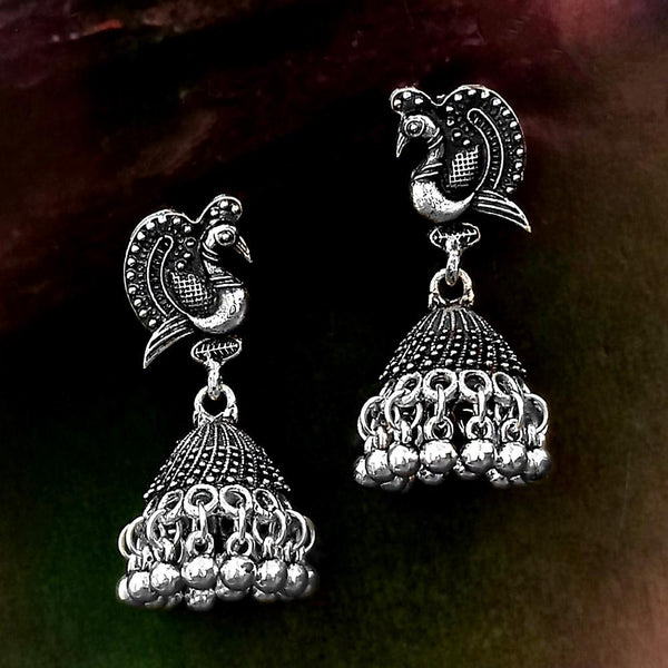 Woma Silver Plated Dangler Earrings  - 1318274
