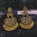 Woma Gold Plated Dangler Earrings  - 1318372A