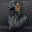 Woma Antiqe Gold Plated Dangler Earrings
