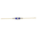 Eugenia Blue Austrian Stone Gold Plated Bracelet - 1401709