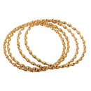 Kriaa Gold Plated Bangle Set - 1401902_2.6