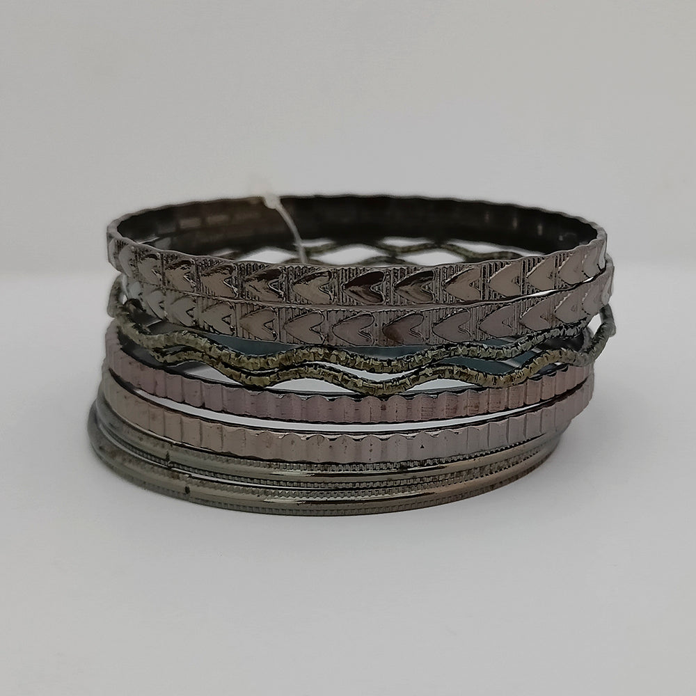 Urthn Silver Plated Bangle Sets