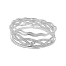 Urthn Rhodium Plated Kada - 1401906A_2.6