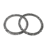 Urthn Oxidised Plated Bangles Set