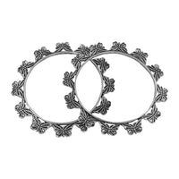 Urthn Oxidised Plated Bangles Set