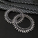 Urthn Oxidised Plated Bird Design Bangles Set