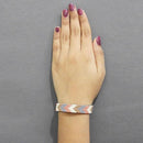 Urthn Silver Plated Multicolor Stone Bracelet - 1403003A