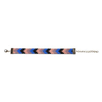 Urthn Multicolor Stone Gold Plated Bracelet - 1403004B