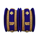 Sejal Green Color Austrian Stone Bangle Set  - 1403723F