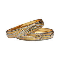 Kriaa Two Tone Designer Bangles - 1403904_2.4