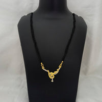 Kriaa Gold Plated Stylish Mangalsutra