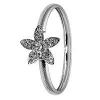 Kriaa Silver Plated Floral Design Kada - 1501404