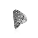 Urthn Rhodium Plated Finger Ring - 1501880_19