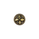 Urthn Resin Stone Gold Plated Adjustable Ring - 1501888A