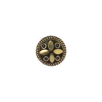 Urthn Resin Stone Gold Plated Adjustable Ring - 1501888A