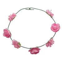 Urthn Pink Tiara Rose Flower Crown - 1502105C