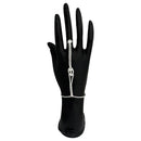 Eugenia Silver Plated Austrian Stone Hand Harness - 1502391