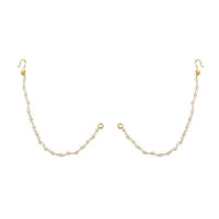 Kriaa Gold Plated Pearl Kan Chain - 1503303