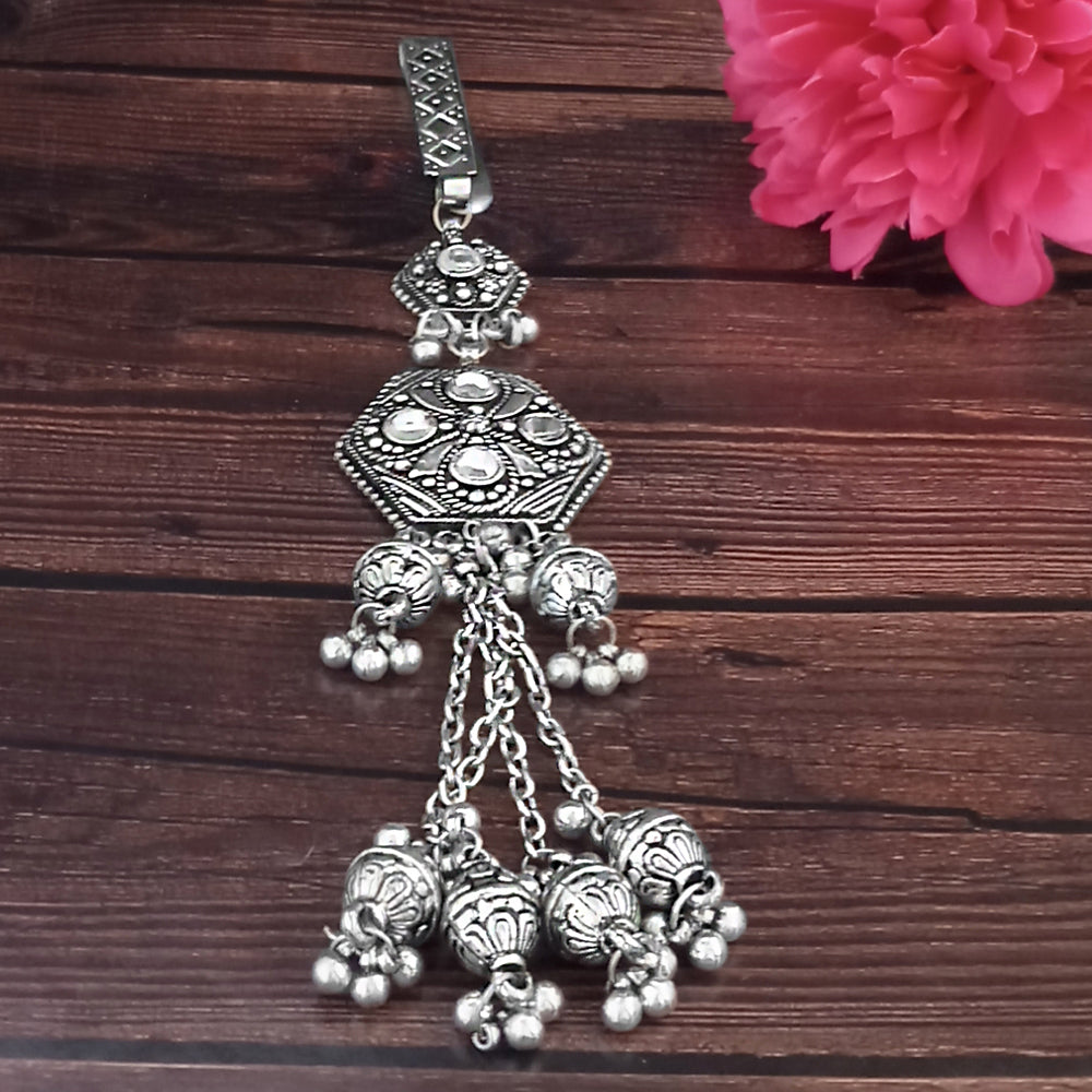 Jeweljunk Navratri Special Oxidised Plated Chabi Challa