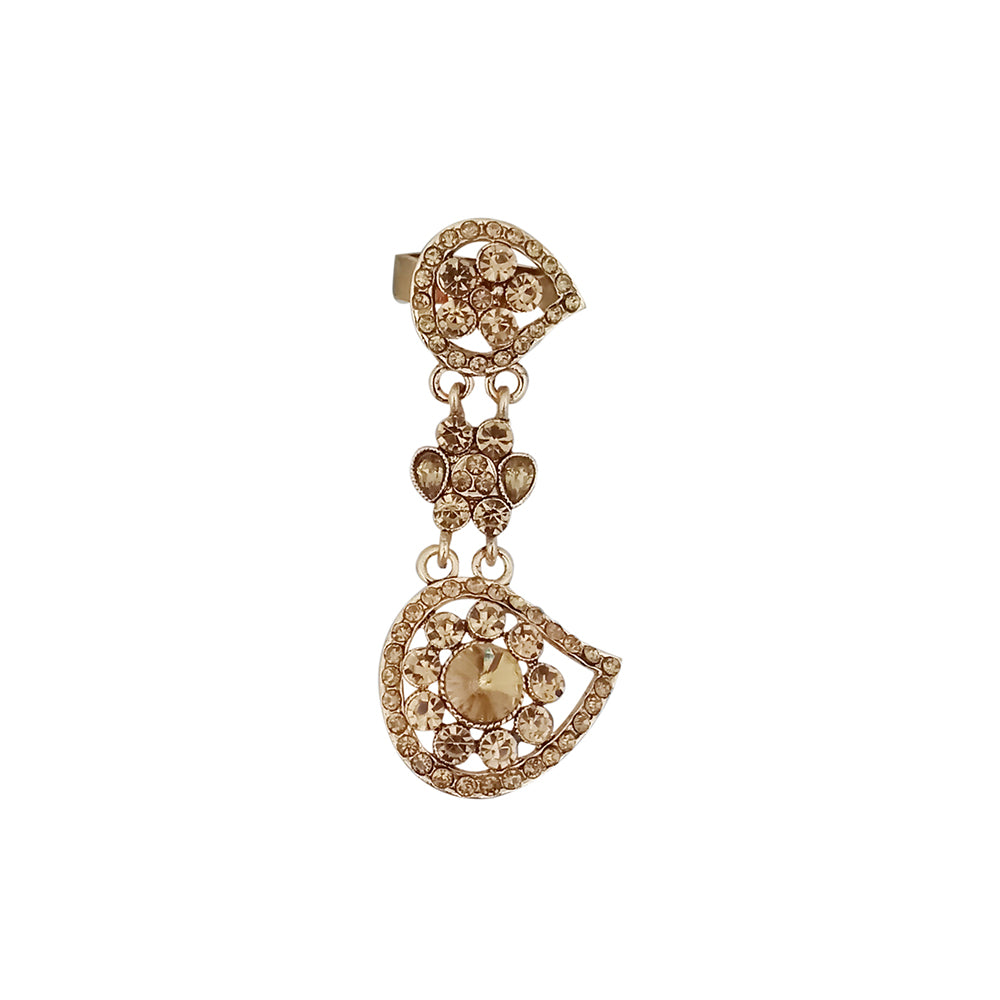 Kriaa Gold Plated Double Ring