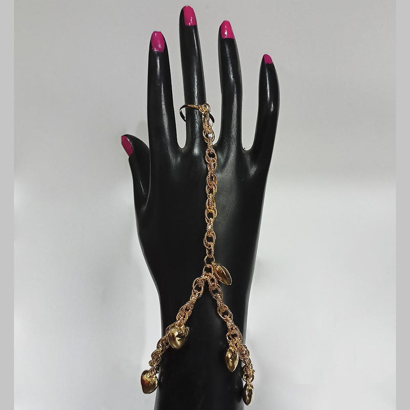 Kriaa Gold Plated Hand Harness -1504044