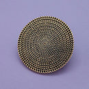 Urthn Antique Gold Plated Adjustable Finger Ring - 1504744A