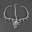Jeweljunk Oxidised Silver Plated Maang Tikka  -  1505664