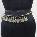 Jeweljunk Oxidised Plated Coin Navratri Special Kamarband -1506005