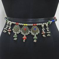 Jeweljunk Multi Color Oxidised Plated Navratri Special Kamarband -1506010