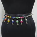 Jeweljunk Multi Color Oxidised Plated Navratri Special Kamarband -1506012