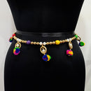 Jeweljunk Multi Color Oxidised Plated Kamarband