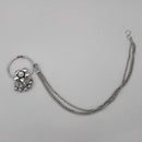 Jeweljunk Oxidised Silver Plated Nose Ring