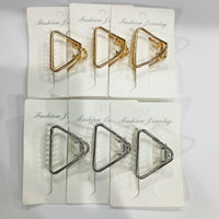 Eugenia Assorted Color Pack Of 6 Korean Style Fancy Hair Clip