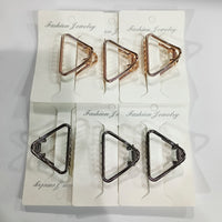 Eugenia Assorted Color Pack Of 6 Korean Style Fancy Hair Clip