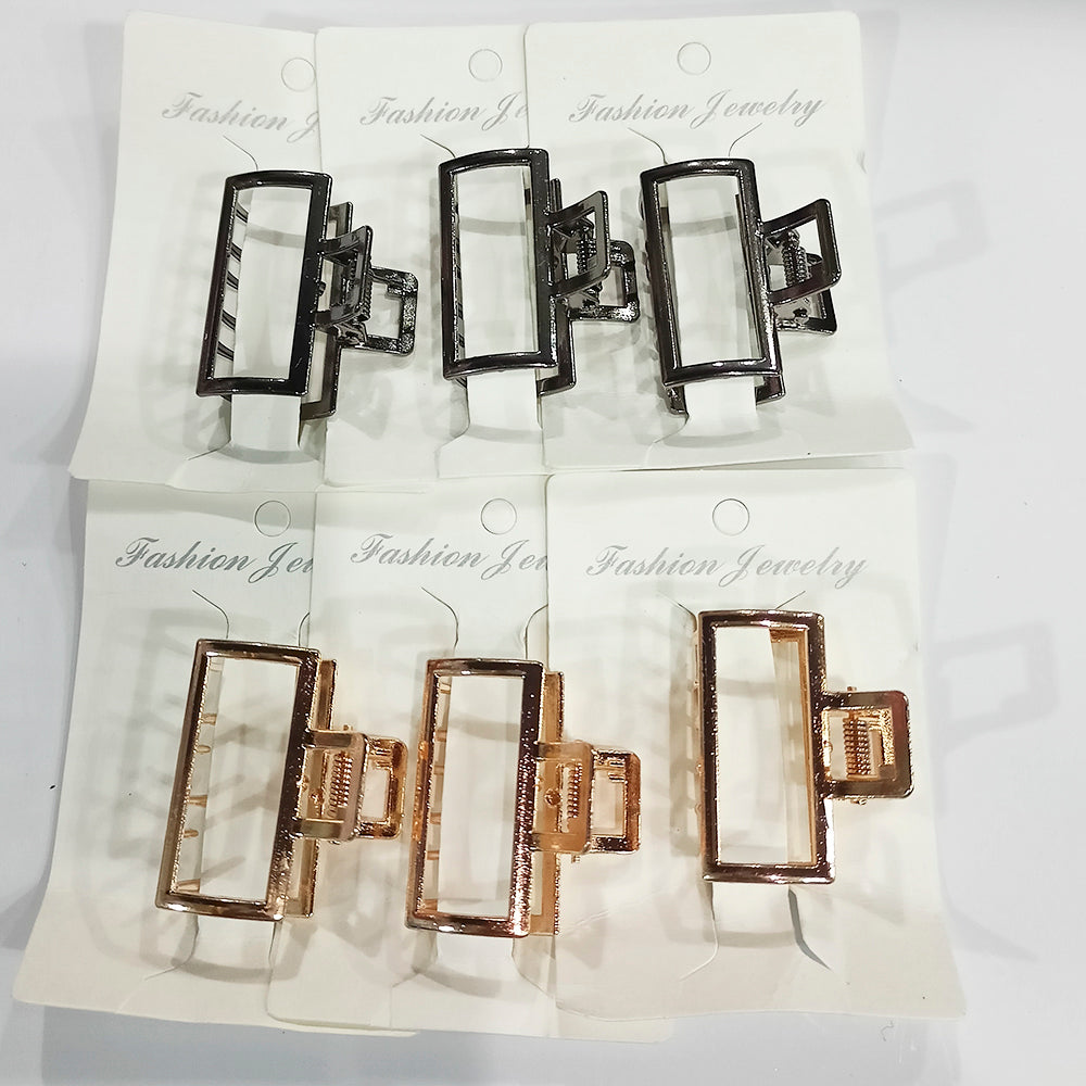 Eugenia Assorted Color Pack Of 6 Korean Style Fancy Hair Clip