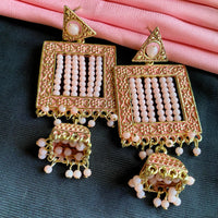 Mahavir Gold Plated Plated Dangler Earrings
